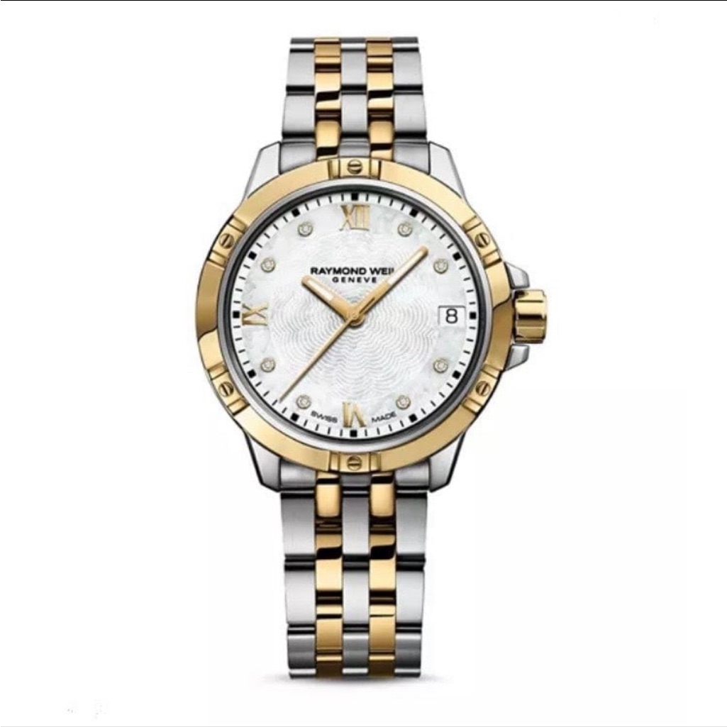Raymond Weil Gold And Silver Luxury Watch